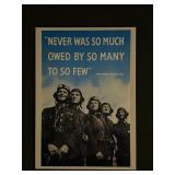 Postcard Reprint to British Soldiers Warning of...