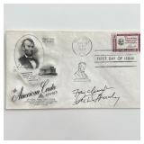 signed 1960 First Day Cover