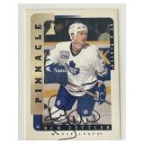 Toronto Maple Leafs Rob Zettler 1997 Pinnacle...