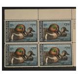US duck stamp sheet