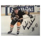 Boston Bruins Dmitri Kvartalnov signed postcard