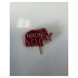 Nixon republican elephant pin