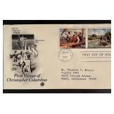 Voyage of Christopher Columbus First Day Cover