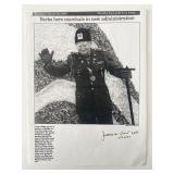 Medal of Honor Recipient James M. Burt signed...