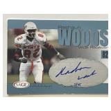 Oklahoma State Rashaun Woods signed 2004 Sage...