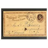 United States late 1800s post card