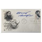 MASH Harry Morgan signed cover