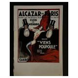 Paris France Follies Bergere Vintage Art Print