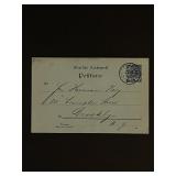 1900 German Stamped Letter