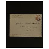 1925 Palestine Stamped Postcard