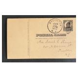 United States 1909 post card