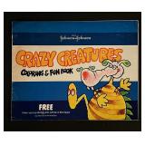 1978 Johnson and Johnson Band Aid Coloring Book