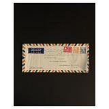 1950 Sweden to USA Stamped Airmail