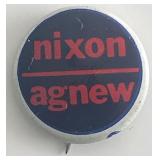 Richard Nixon campaign pin