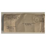 1944 WW2 Yiddish Judaica First Day Cover