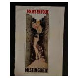 Paris France Follies Bergere Vintage Art Print