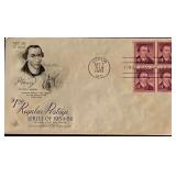 1955 FDC Patrick Henry envelope.