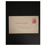 1921 Postcard to New York