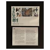 1990 Swedish First Day Cover Viking Ships