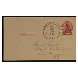 1921 Pennsylvania to New Jersey First Day Cover