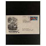 Wild Animals First Day Cover
