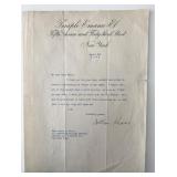 1926 Temple Emanu-El Rabbi Nathan Krass signed...