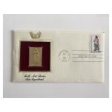 Folk Art Science: Ship Figurehead Gold Stamp...