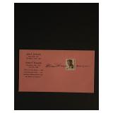 John F Kennedy 13 Cent Stamped Envelope