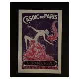 Paris France Follies Bergere Vintage Art Print