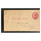 United States 1900s post card