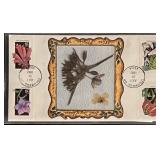 Pressed Flower Art FDC 1992.