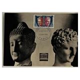 1965 stamped Paris, France Postcard