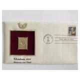 Christmas 1988 Madonna and Child Gold Stamp...
