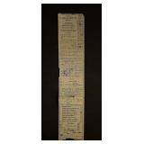 1924 Stamped Chicago Rock Island and Pacific...