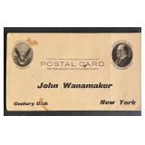 United States 1900s post card