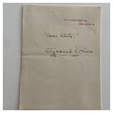 Elizabeth Robins signature cut