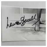 Lauren Bacall signature cut