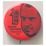 Richard Nixon campaign pin
