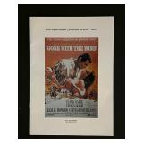 German Autograph book for Gone with the Wind