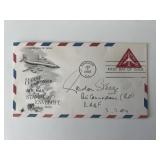 RAAF Gordon Steege signed first day cover
