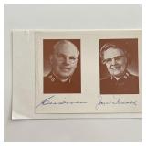 Salvation Army signed photo