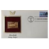 Riverboats Bailey Gatzert Gold Stamp Replica...