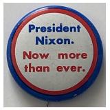 Richard Nixon campaign pin