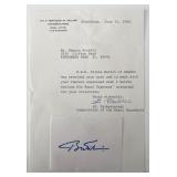 Prince Bertil, Duke of Halland original signature