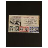 1956 Monaco The Royal Wedding Issue First Day...