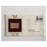 Folk Art Series: Mallard Decoy Gold Stamp...