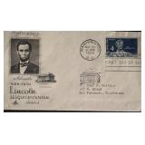 Abraham Lincoln Sesquicentennial FDC