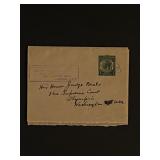 Vintage Great Britain Stamped Letter