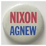 Richard Nixon campaign pin