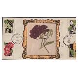 Pressed Flower Art FDC 1992.